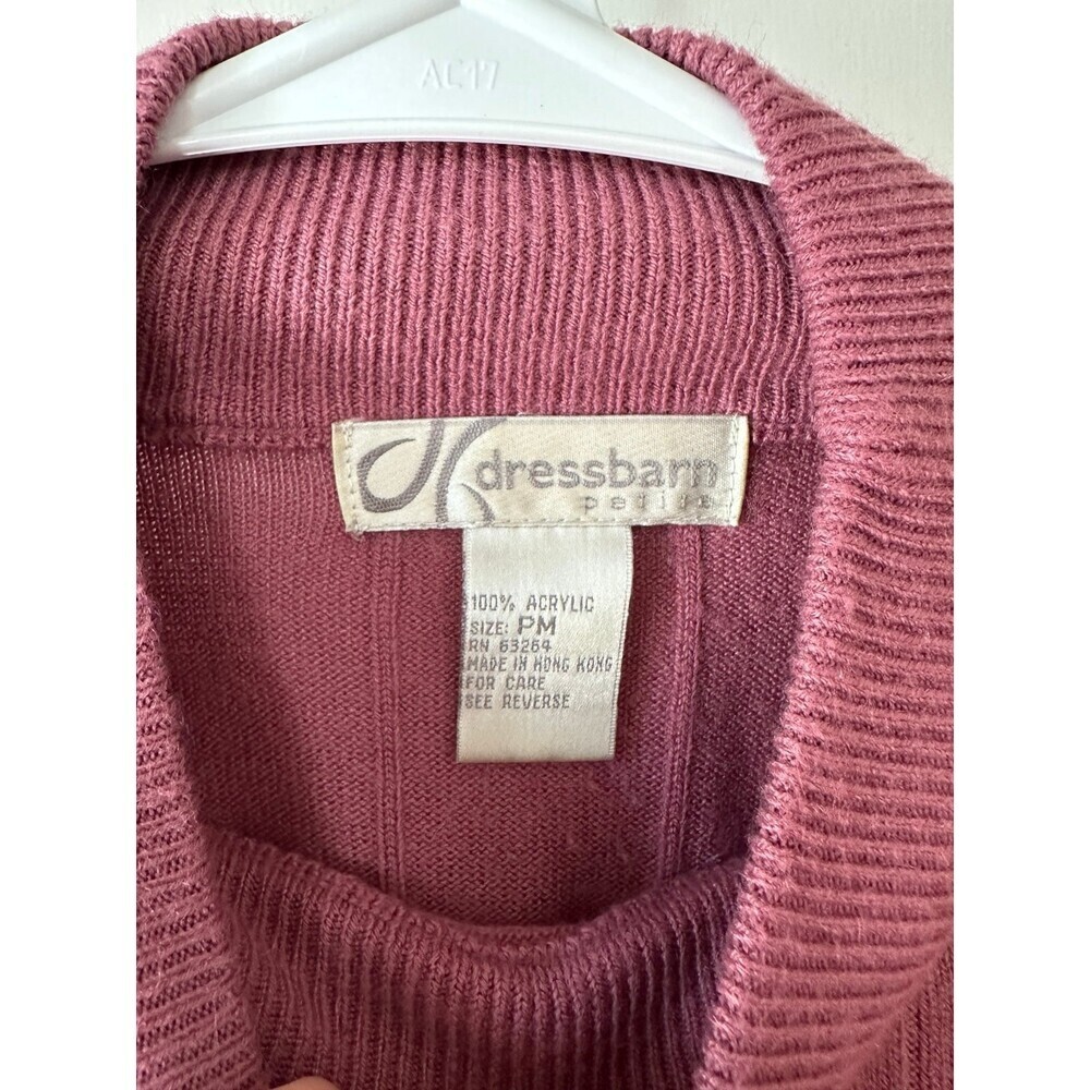 Dressbarn Petites Women’s size Medium turtleneck sweater - Picture 4 of 7